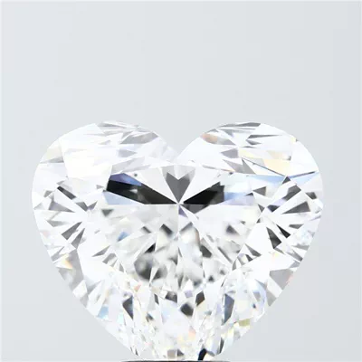 8.06ct E VVS2 Rare Carat Ideal Cut Heart Lab Grown Diamond
