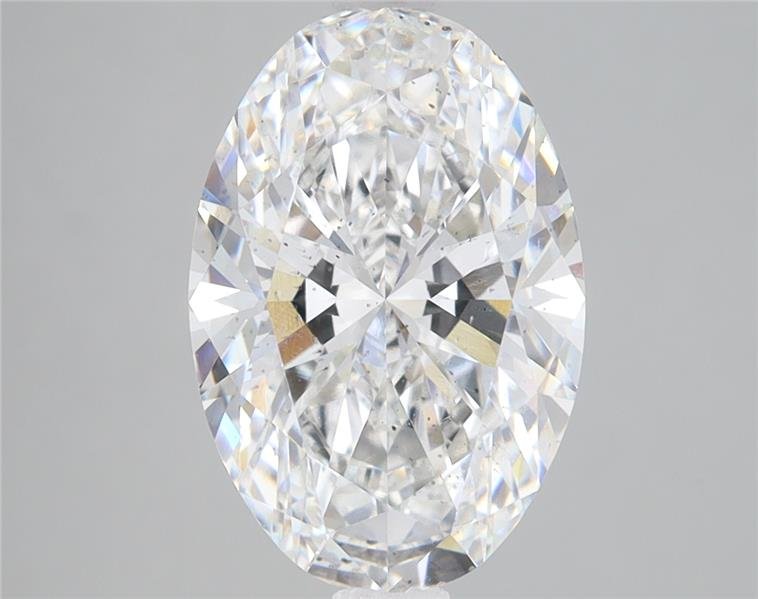 3.49ct F SI1 Rare Carat Ideal Cut Oval Lab Grown Diamond