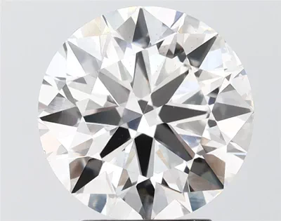 3.50ct I VS2 Excellent Cut Round Lab Grown Diamond