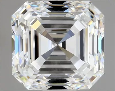 1.01ct E VVS2 Very Good Cut Asscher Diamond