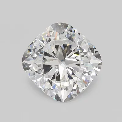 6.45ct E VVS2 Rare Carat Ideal Cut Cushion Lab Grown Diamond