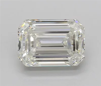 8.21ct J VS1 Rare Carat Ideal Cut Emerald Diamond