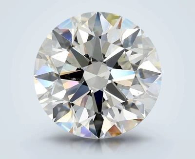 3.00ct H SI2 Rare Carat Ideal Cut Round Diamond