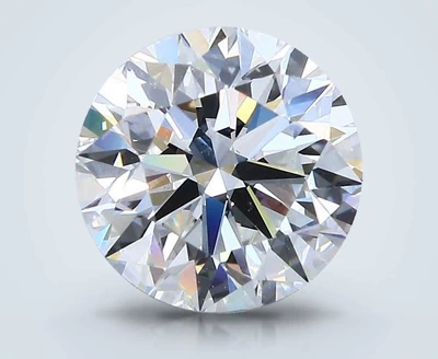 2.70ct F VS2 Rare Carat Ideal Cut Round Diamond