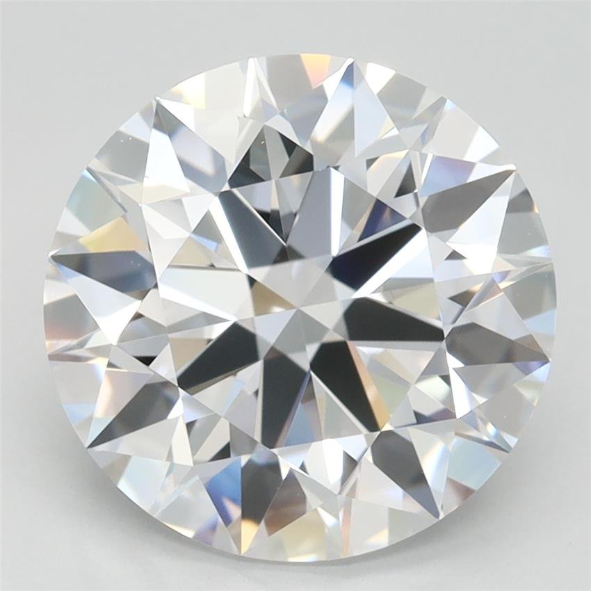 3.59ct D FL Rare Carat Ideal Cut Round Lab Grown Diamond