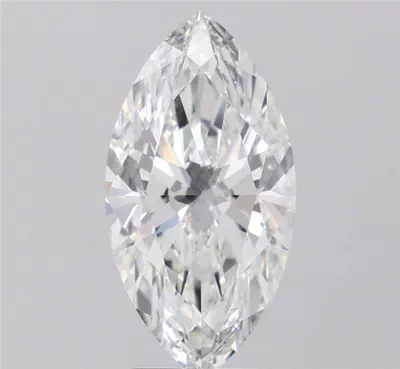 3.09ct F VVS2 Rare Carat Ideal Cut Marquise Lab Grown Diamond