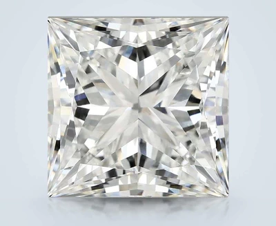 10.13ct F VVS2 Rare Carat Ideal Cut Princess Lab Grown Diamond