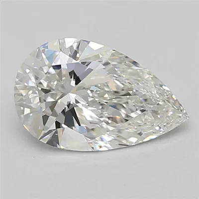 1.57ct F VVS2 Rare Carat Ideal Cut Pear Lab Grown Diamond