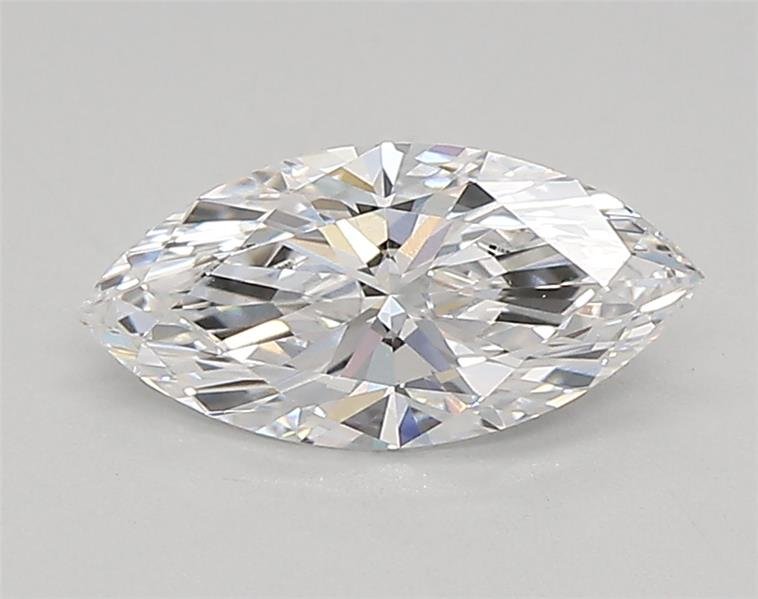 0.63ct D VVS2 Rare Carat Ideal Cut Marquise Lab Grown Diamond