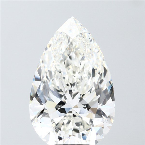 10.01ct G VS1 Rare Carat Ideal Cut Pear Lab Grown Diamond