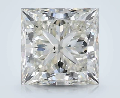 1.51ct K SI1 Rare Carat Ideal Cut Princess Diamond