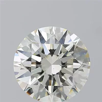 5.09ct J VS1 Rare Carat Ideal Cut Round Diamond