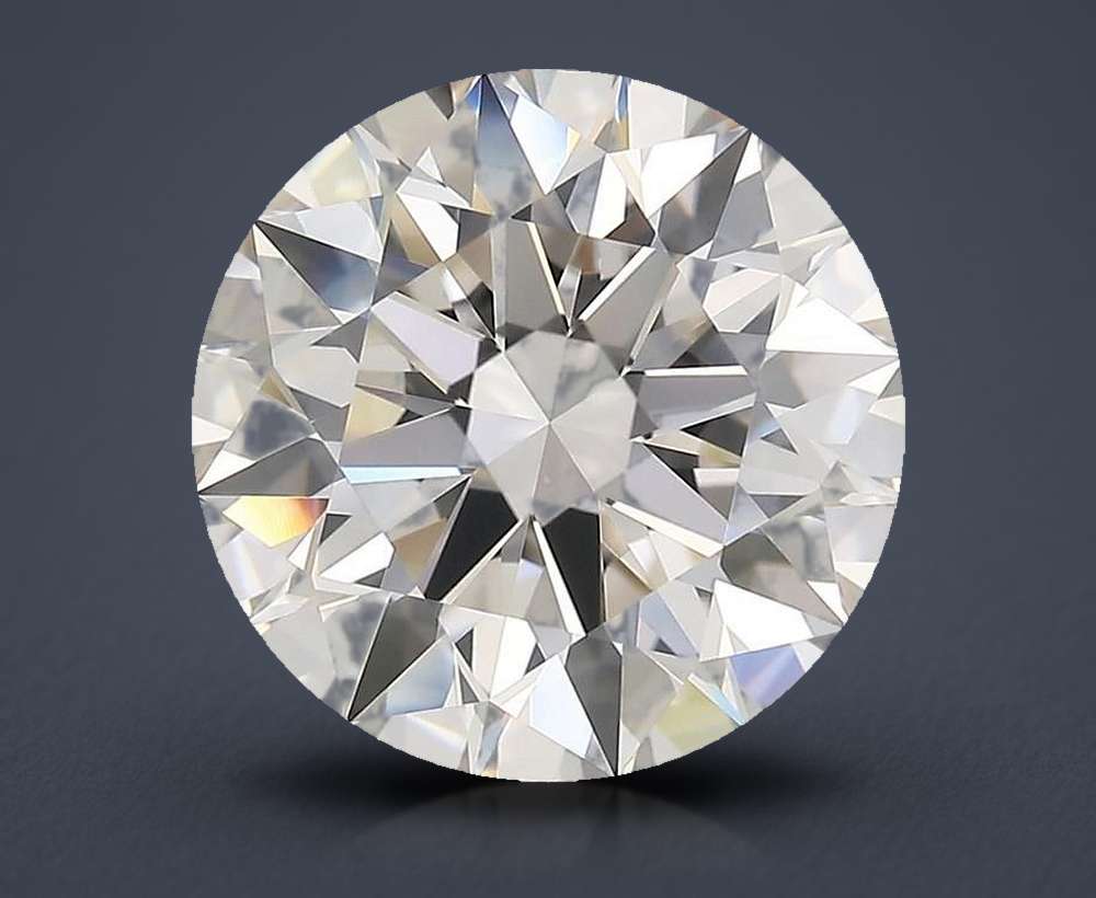4.14ct I IF Rare Carat Ideal Cut Round Diamond