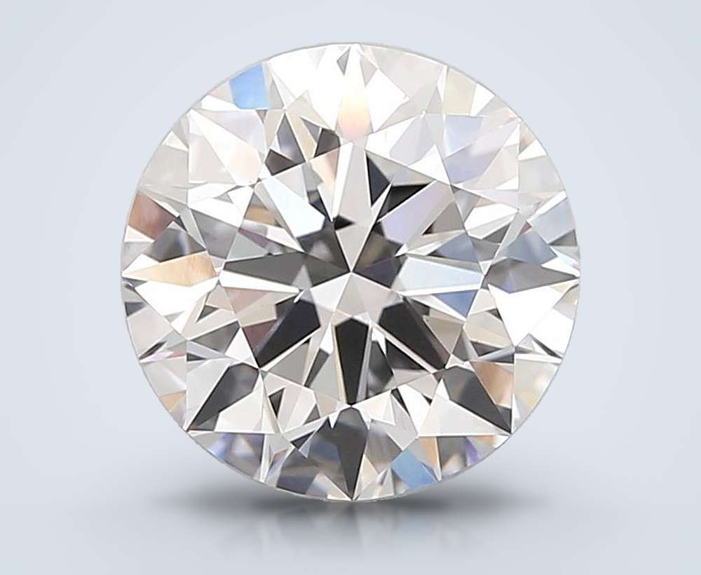 3.49ct E VS1 Rare Carat Ideal Cut Round Lab Grown Diamond