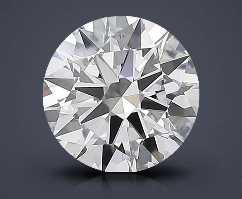 1.08ct D FL Rare Carat Ideal Cut Round Diamond
