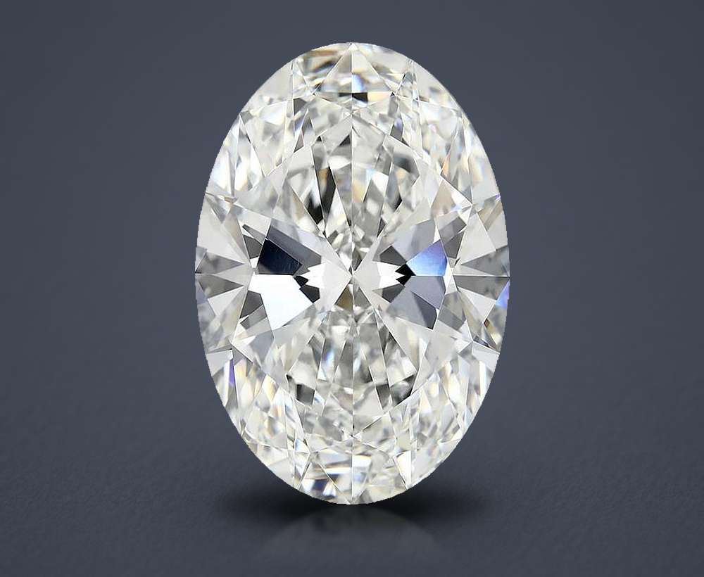 12.03ct E VVS2 Rare Carat Ideal Cut Oval Lab Grown Diamond