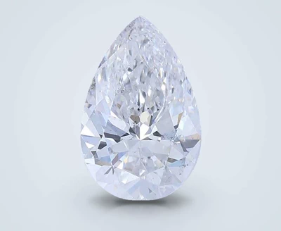 0.91ct E SI1 Rare Carat Ideal Cut Pear Lab Grown Diamond