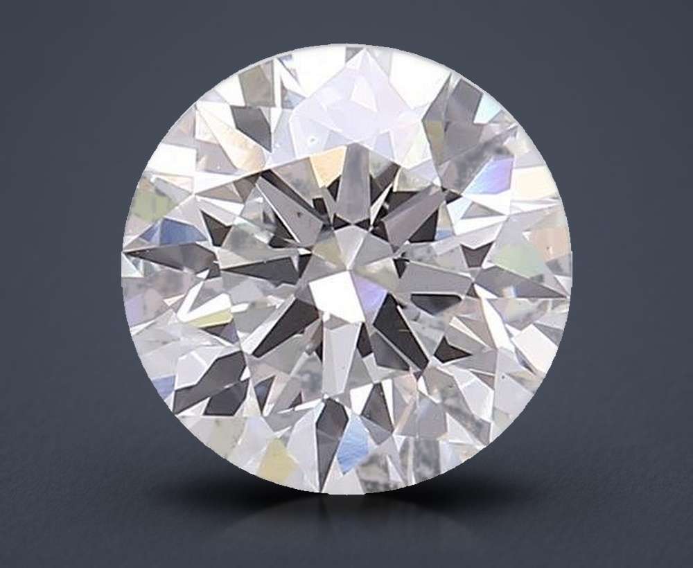 2.55ct G VS1 Rare Carat Ideal Cut Round Lab Grown Diamond