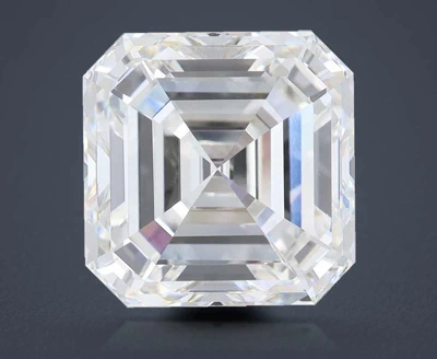 9.50ct F VS1 Excellent Cut Asscher Lab Grown Diamond
