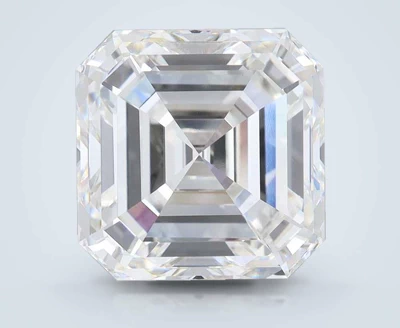 9.50ct F VS1 Excellent Cut Asscher Lab Grown Diamond