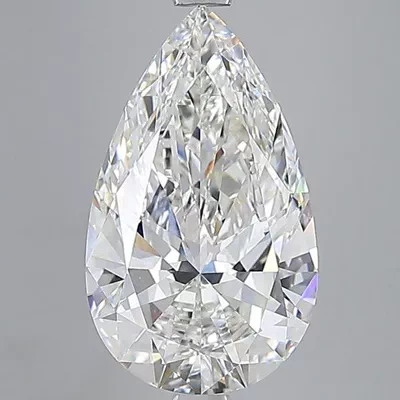 10.06ct F VVS2 Very Good Cut Pear Lab Grown Diamond