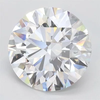 2.67ct D VVS1 Rare Carat Ideal Cut Round Lab Grown Diamond