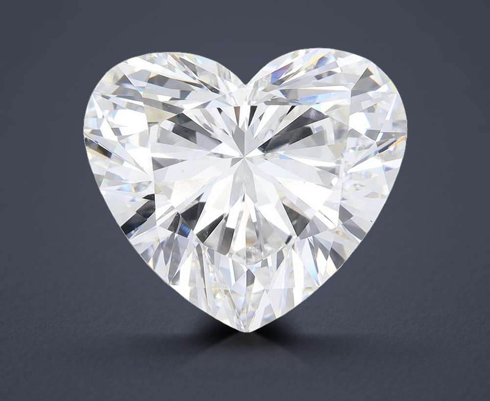 8.08ct E VS1 Excellent Cut Heart Lab Grown Diamond