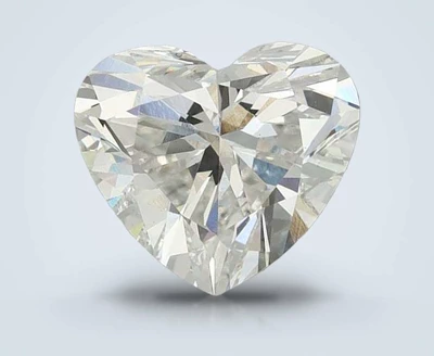 2.46ct G VS1 Rare Carat Ideal Cut Heart Lab Grown Diamond