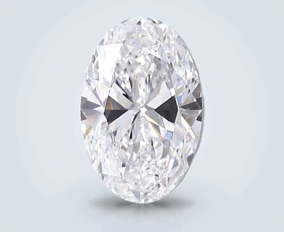 3.00ct D VS1 Rare Carat Ideal Cut Oval Lab Grown Diamond