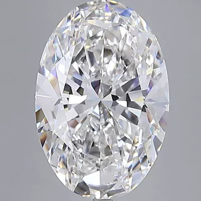 10.54ct F VS1 Rare Carat Ideal Cut Oval Lab Grown Diamond