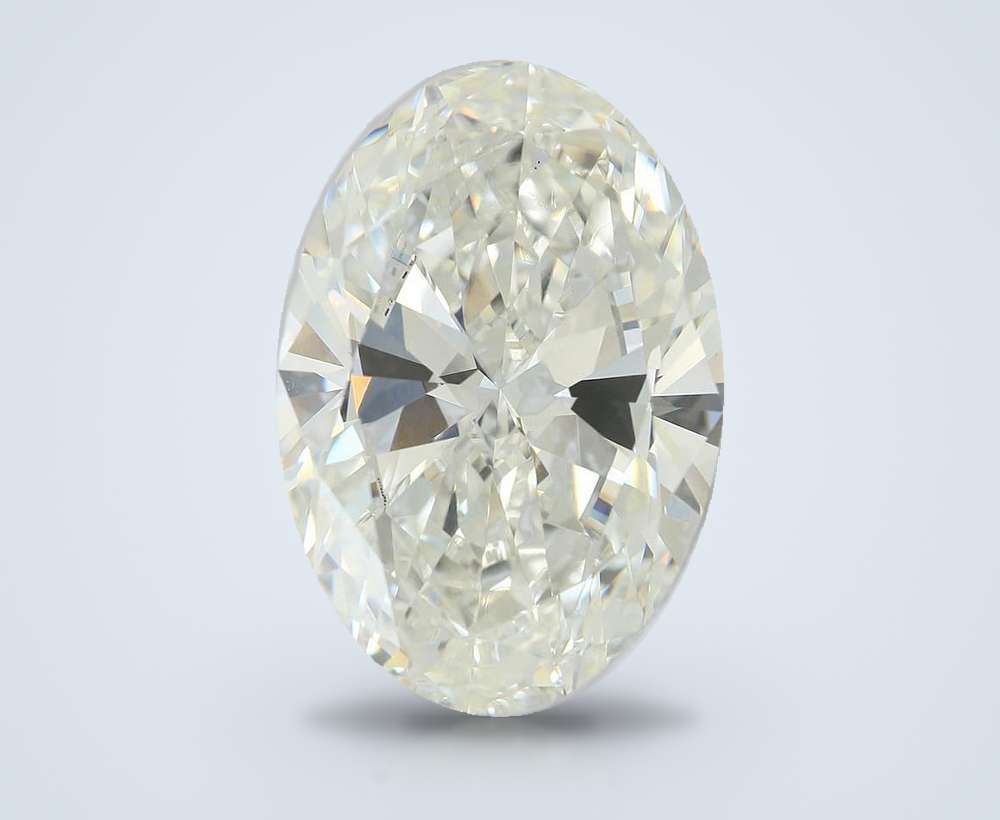 14.85ct G VVS2 Very Good Cut Oval Lab Grown Diamond