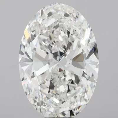 11.01ct F VVS2 Very Good Cut Oval Lab Grown Diamond