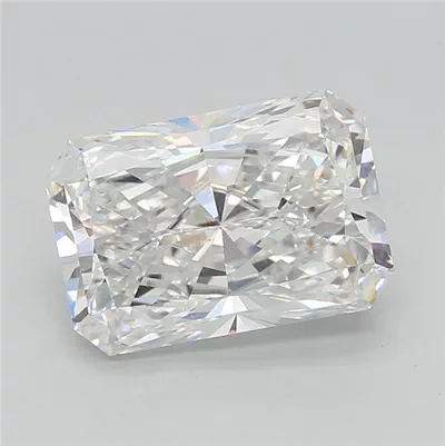 3.07ct E VS1 Rare Carat Ideal Cut Radiant Lab Grown Diamond