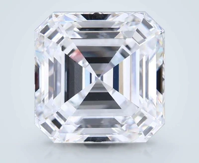 7.12ct D VVS2 Rare Carat Ideal Cut Asscher Lab Grown Diamond