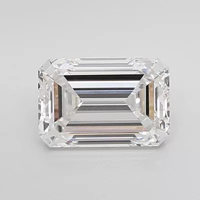 2.58ct E VS1 Rare Carat Ideal Cut Emerald Lab Grown Diamond