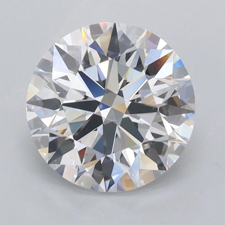 1.53ct D FL Rare Carat Ideal Cut Round Lab Grown Diamond