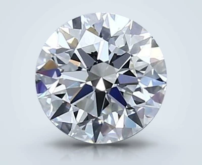 0.66ct G VVS2 Rare Carat Ideal Cut Round Diamond