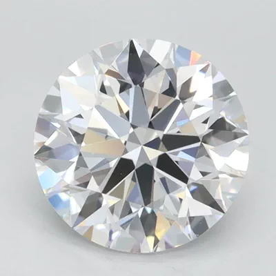 1.65ct D FL Rare Carat Ideal Cut Round Lab Grown Diamond