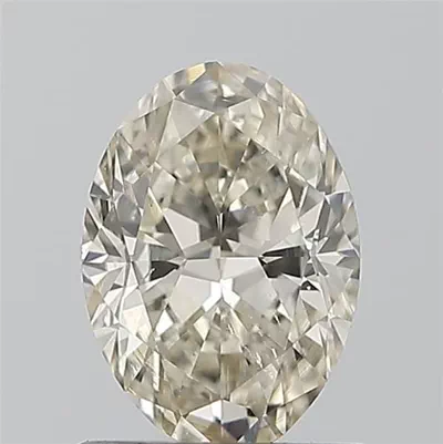 0.90ct K SI1 Rare Carat Ideal Cut Oval Diamond