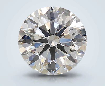 3.09ct E VVS2 Rare Carat Ideal Cut Round Lab Grown Diamond