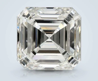3.10ct G VVS2 Rare Carat Ideal Cut Asscher Lab Grown Diamond