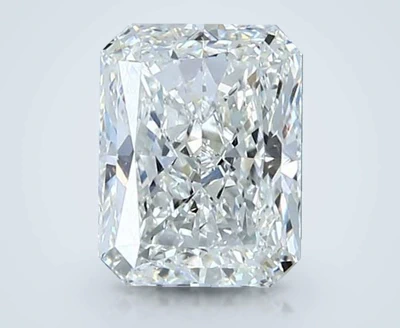 1.74ct H SI1 Rare Carat Ideal Cut Radiant Diamond