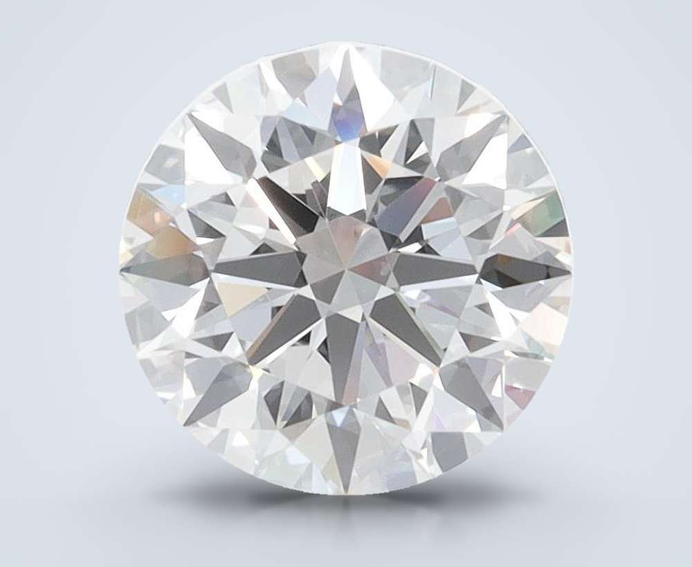 2.02ct D FL Rare Carat Ideal Cut Round Lab Grown Diamond