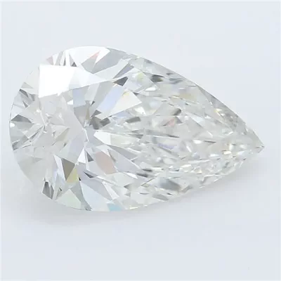 2.23ct G VS2 Rare Carat Ideal Cut Pear Lab Grown Diamond