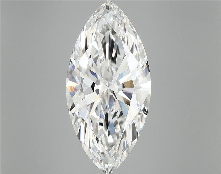8.06ct F VVS2 Rare Carat Ideal Cut Marquise Lab Grown Diamond