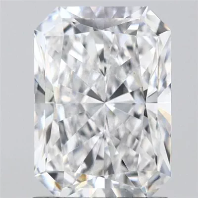 1.56ct E VVS2 Rare Carat Ideal Cut Radiant Lab Grown Diamond