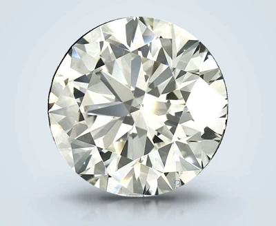 3.18ct K VS1 Rare Carat Ideal Cut Round Diamond