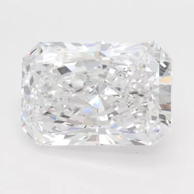 1.54ct D VVS2 Rare Carat Ideal Cut Radiant Lab Grown Diamond