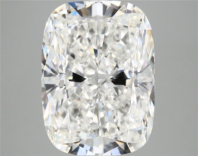 7.65ct E VS2 Rare Carat Ideal Cut Cushion Lab Grown Diamond