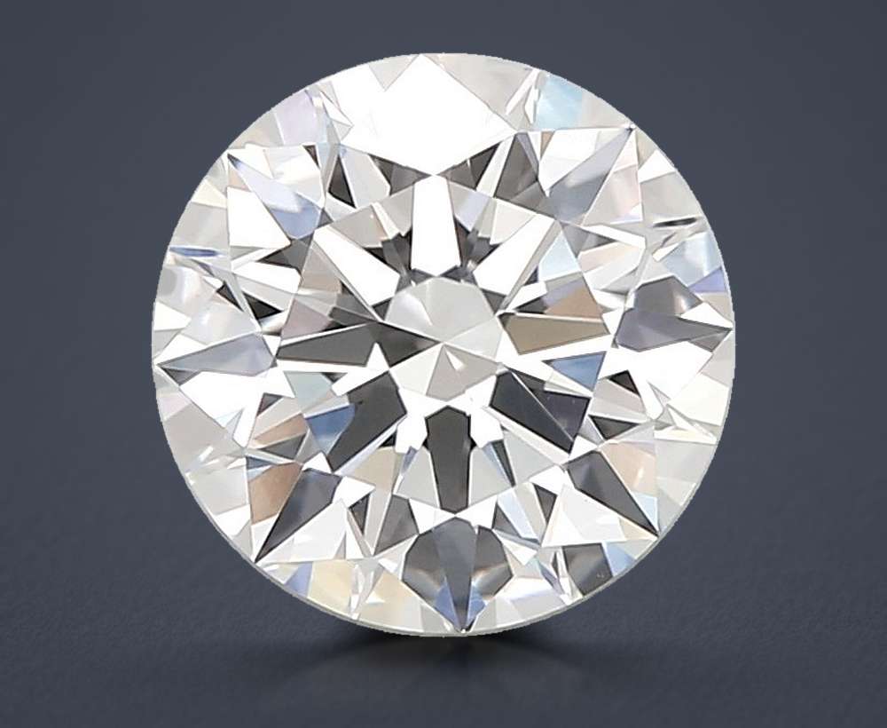 2.53ct F VVS2 Rare Carat Ideal Cut Round Lab Grown Diamond